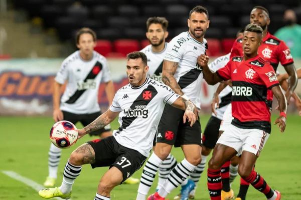 Rio Brésil Avril 2021 Joueur Zeca Dans Match Entre Flamengo — Photo