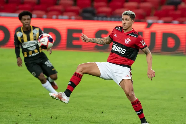 Rio Brasil Maio 2021 Jogador Pedro Jogo Entre Flamengo Volta — Fotografia de Stock