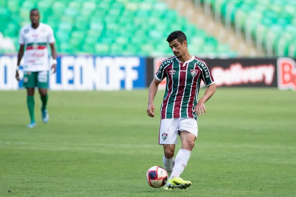 Rio Brazil Maja 2021 Egidio Player Meczu Między Fluminense Portuguesa — Zdjęcie stockowe