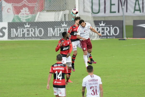 Rio Brasile Maggio 2021 Fred Giocatore Partita Tra Flamengo Fluminense — Foto Stock