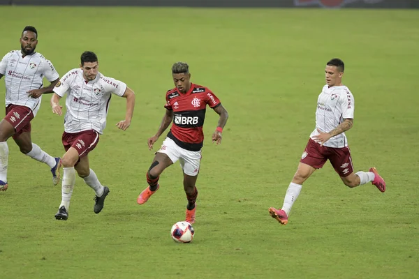 Rio Brezilya Mayıs 2021 Bruno Henrique Maracana Stadyumu Nda Oynanan — Stok fotoğraf