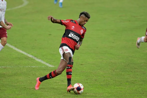 Rio Brésil Mai 2021 Bruno Henrique Dans Match Entre Flamengo — Photo