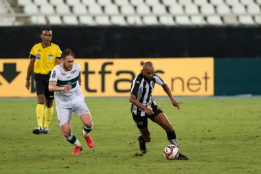 Rio, Brezilya - Haziran 05, 2021: Sao Januario Stadyumu 'nda oynanan Brezilya Şampiyonası' nda (serie A) Fluminense ile Cuiaba arasındaki maçta Chay oyuncusu