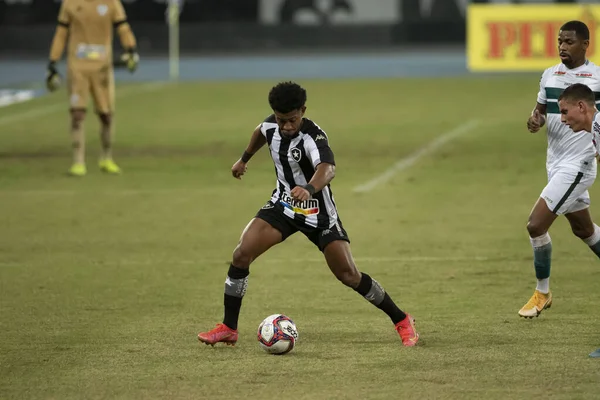 Rio Brésil Juin 2021 Joueur Warley Dans Match Entre Fluminense — Photo