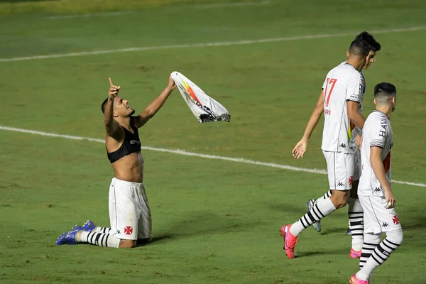 Rio Brasil Junio 2021 Jugador Leo Matos Partido Entre Vasco — Foto de Stock