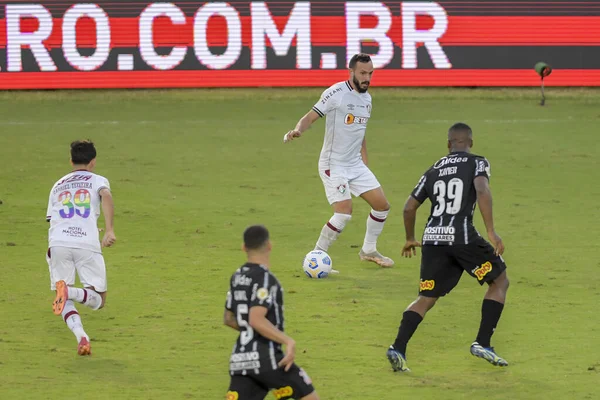 Rio Brasil Junho 2021 Gabriel Teixeira Jogo Entre Fluminense Corinthians — Fotografia de Stock