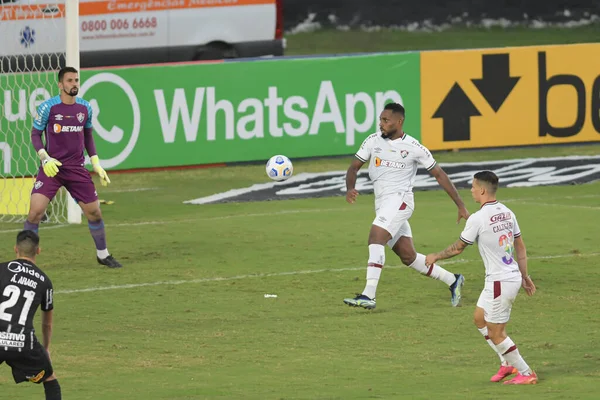 Rio Brasilien Juni 2021 Luccas Claro Spieler Spiel Fluminense Gegen — Stockfoto