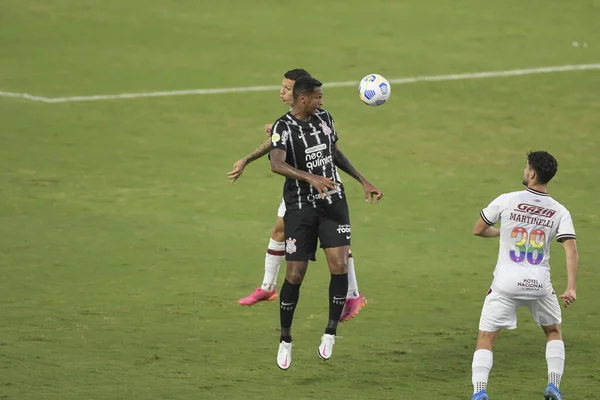 Rio Brazil Czerwca 2021 Gracz Meczu Między Fluminense Corinthians Przez — Zdjęcie stockowe
