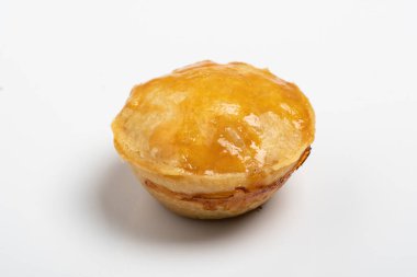 Empadinha, geleneksel Brezilya atıştırmalıkları genellikle tavukla doldurulur.