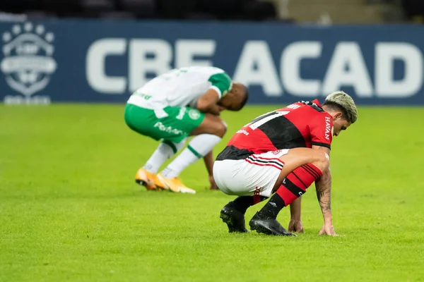 Rio Brasilien Juli 2021 Pedro Spieler Spiel Flamengo Gegen Chapecoense — Stockfoto