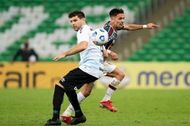 Rio, Brezilya - 17 Temmuz 2021: Gabriel Teixeira Fluminense 0-1 Gremio ile Brezilya Şampiyonası (serie A) arasında oynanan maçta