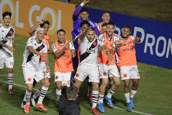 Rio Brasil Julio 2021 Jugador Leo Jaba Celebra Partido Entre — Foto de Stock