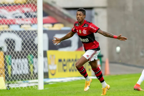 Rio Brasil Julho 2021 Jogador Bruno Henrique Jogo Entre Flamengo — Fotografia de Stock