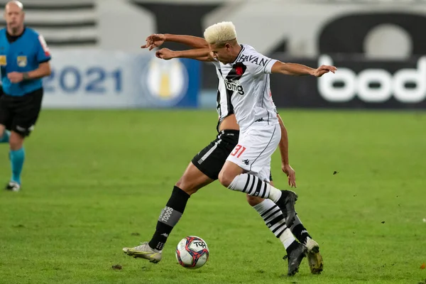 브라질 리우데자네이루 July 2021 Marquinhos Gabriel Player Match Botafogo Vasco — 스톡 사진