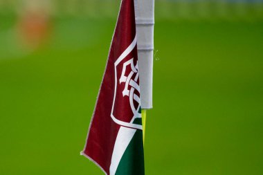 Rio, Brezilya - 3 Ağustos 2021: Fluminense ile Cerro Porteno arasındaki maçta Maracana Stadyumu 'nda oynanan Libertadores Kupası 8.