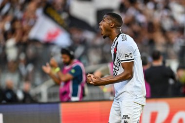 Rio, Brezilya - Ekim 05, 2025: Sao Januario Stadyumu 'nda oynanan Vasco x Vitoria maçında Brezilya Şampiyonası' nın 27.