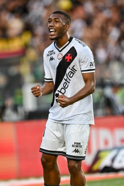 Rio, Brezilya - Ekim 05, 2025: Sao Januario Stadyumu 'nda oynanan Vasco x Vitoria maçında Brezilya Şampiyonası' nın 27.