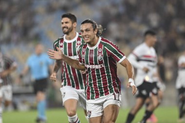 Rio, Brezilya - 27 Kasım 2025: Fluminense 6 x 0 Sao Paulo arasında oynanan maçta Maracana Stadyumu 'nda oynanan 36.