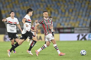 Rio, Brezilya - 27 Kasım 2025: Fluminense 6 x 0 Sao Paulo arasında oynanan maçta Maracana Stadyumu 'nda oynanan 36.