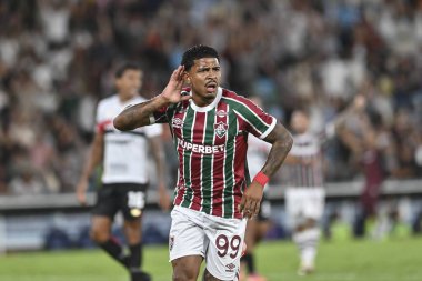 Rio, Brezilya - 27 Kasım 2025: John Kennedy Fluminense 6 x 0 Sao Paulo arasında oynanan maçta Maracana Stadyumu 'nda oynanan 36.