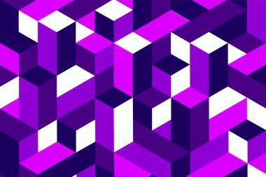 Geometrik mor ve mavi soyut arkaplan. Vektör illüstrasyonu.