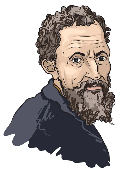 Miguel Ángel — Vector de stock