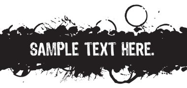 Mürekkep şerit afiş