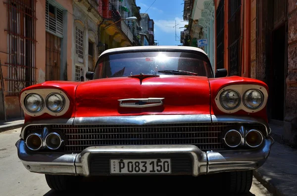 Όμορφα αυτοκίνητα της Κούβας, Αβάνα f — Φωτογραφία Αρχείου