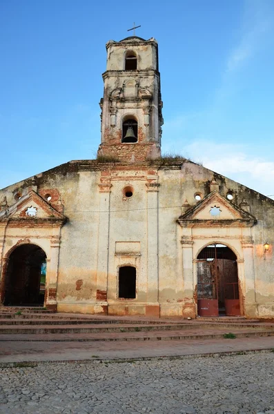Destroyed church in Trinidad — Stock Photo, Image