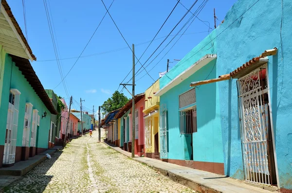 Colorata Trinidad coloniale — Foto Stock