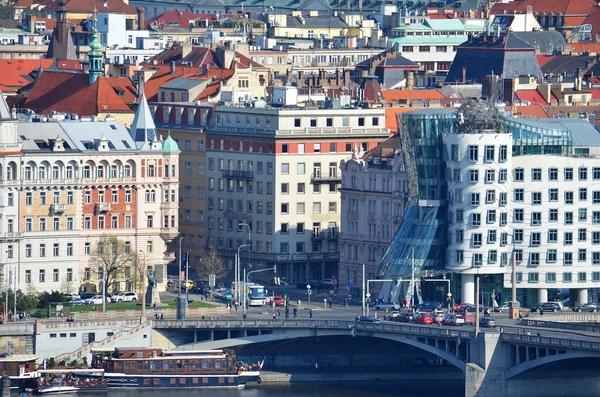 Panorama över Prag — Stockfoto