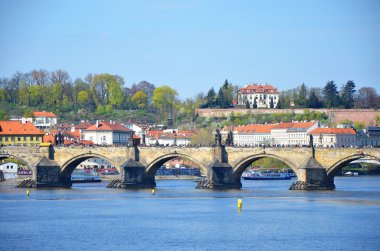Nehri vltava ve charles Köprüsü, Prag