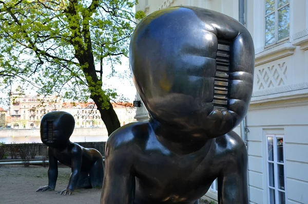 Schwarze Babys, Prag — Stockfoto