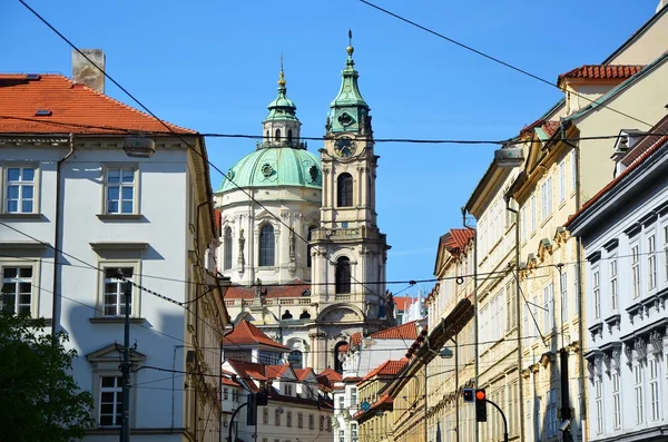 St. Nicholas church in Prague — Stock Photo, Image