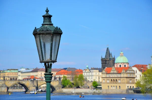 Schönes und romantisches Prag Stockbild