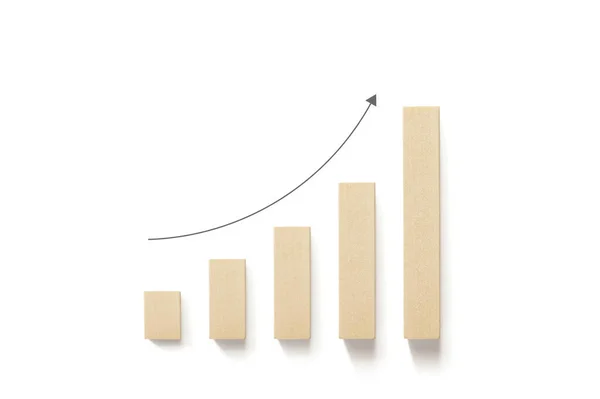 Drabinka Wykres Ścieżka Kariery Dla Koncepcji Sukcesu Procesu Wzrostu Biznesu — Zdjęcie stockowe