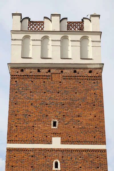 Puerta gótica de Opatowska del siglo XIV, Sandomierz, Polonia —  Fotos de Stock