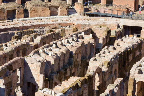 Roma Italia Octubre 2020 Coliseo Antiguo Anfiteatro Oval Del Siglo —  Fotos de Stock