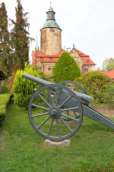 Château Czocha Forteresse Médiévale Mystérieuse 13Ème Siècle Lesna Pologne — Photo