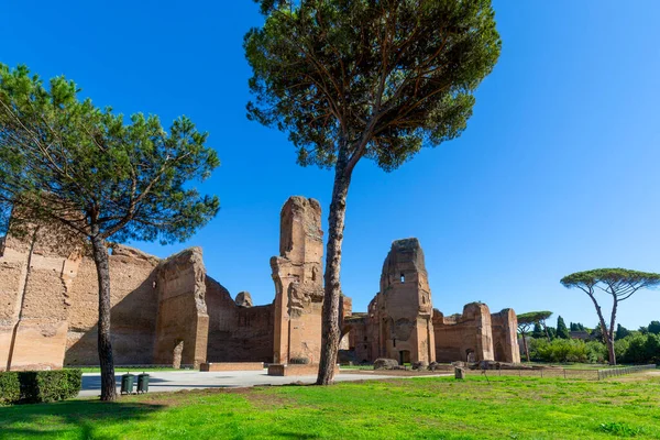 3De Eeuwse Baden Van Caracalla Terme Caracalla Ruïnes Van Oude — Stockfoto