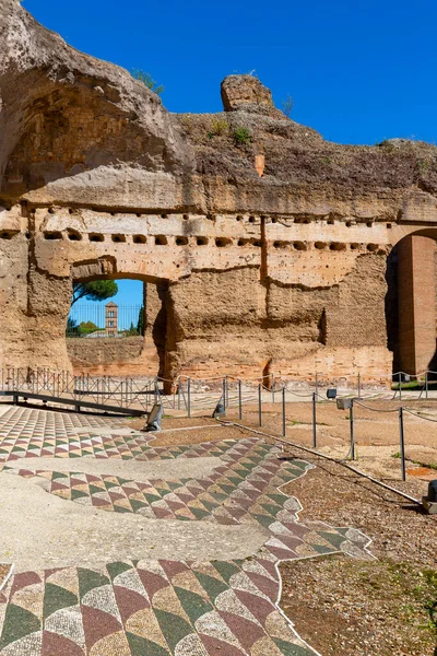 Thermes Caracalla Terme Caracalla Ruines Des Anciens Thermes Publics Romains — Photo