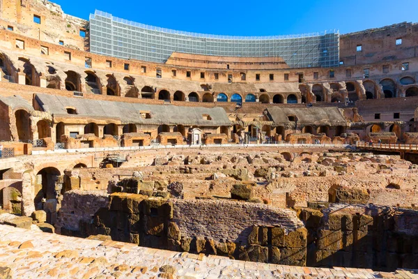 Řím Itálie Října 2020 Koloseum Starožitný Oválný Amfiteátr Století Centru — Stock fotografie