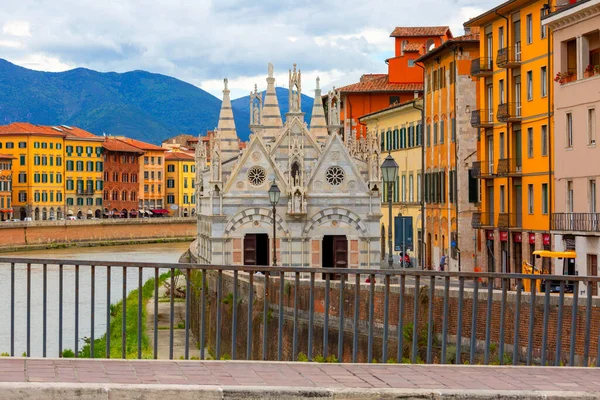 Pisa Italien Mai 2019 Blick Auf Die Kirche Santa Maria — Stockfoto