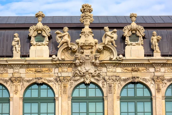 Dresden Deutschland September 2020 Barocker Zwinger Aus Dem Jahrhundert Zierfassade — Stockfoto