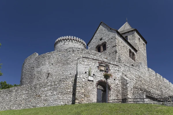 Вид на замок Bedzin у Польщі, Верхня Сілезія — стокове фото