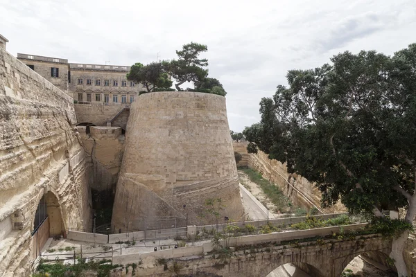 Fort Saint Elmo in Malta capital - Valletta, Europe Royalty Free Stock Photos