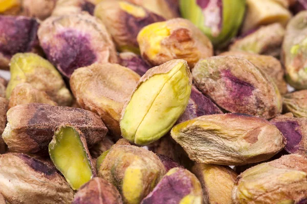 Background of fruit of pistachios, close up — Stock Photo, Image