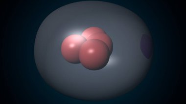 Alvioli baloncukları anatomi yapar. 3d hazırlayıcı