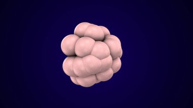 Alvioli baloncukları anatomi yapar. 3d hazırlayıcı