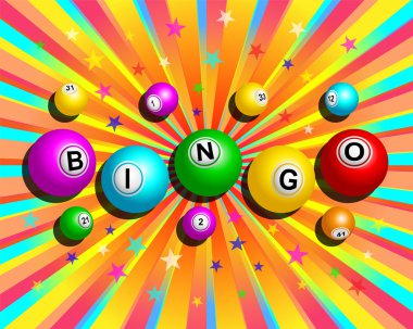 Renkli Bingo arka plan
